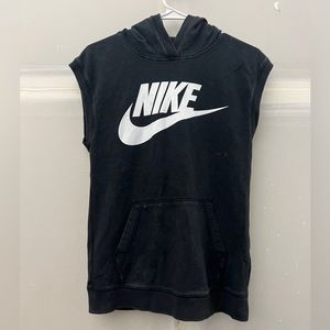 Nike cut off sweatshirt